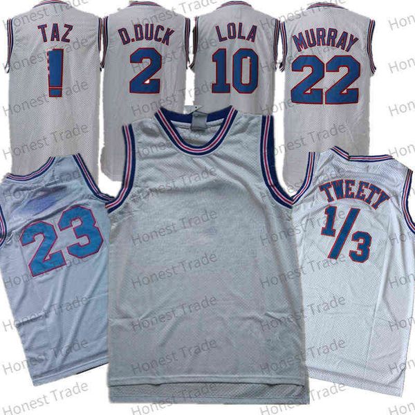 1 bugs mens tune squad looney space jam 22 murray taz 10 lola 2 d.duck 1/3 tweety basketball jerseys black stitched
1 bugs mens tune squad looney space jam 22 murray taz 10 lola 2 d.duck 1/3 tweety basketball jerseys black stitched