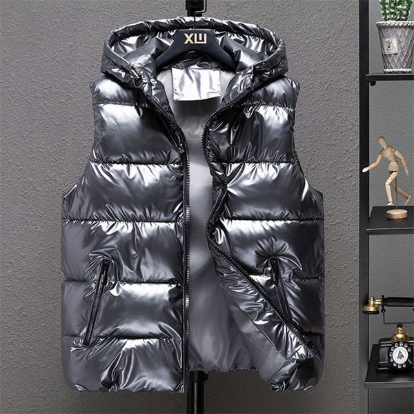 women winter bright vests hooded thick vest waterproof cotton padded sleeveless coat female waterproof thick waistcoat 220818, Black;brown
women winter bright vests hooded thick vest waterproof cotton padded sleeveless coat female waterproof thick waistcoat 220818, Black;brown