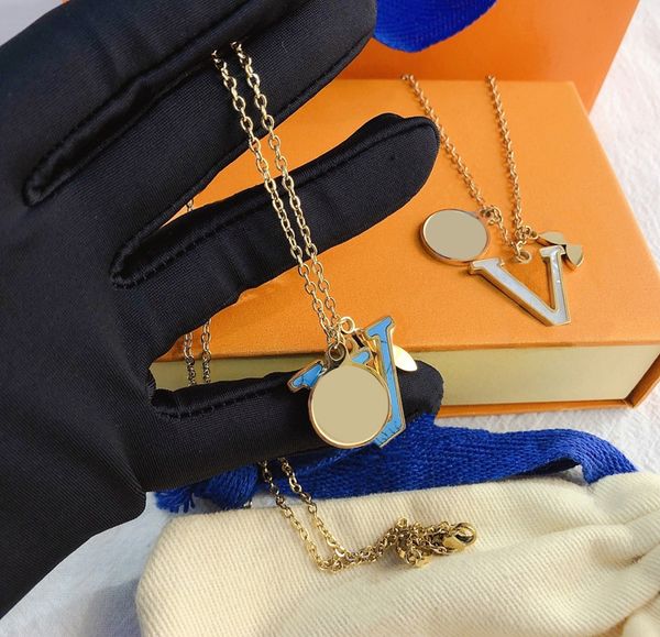 charm fashion womens 18k gold plated stainless steel designer necklaces choker chain letter pendants necklace wedding jewelry accessories x2, Silver
charm fashion womens 18k gold plated stainless steel designer necklaces choker chain letter pendants necklace wedding jewelry accessories x2, Silver