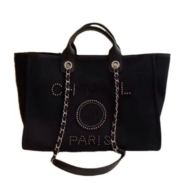 women's fashion luxury handbags evening bags brand ch pearl tote canvas beach bag designers female portable large capacity big handbag
women's fashion luxury handbags evening bags brand ch pearl tote canvas beach bag designers female portable large capacity big handbag