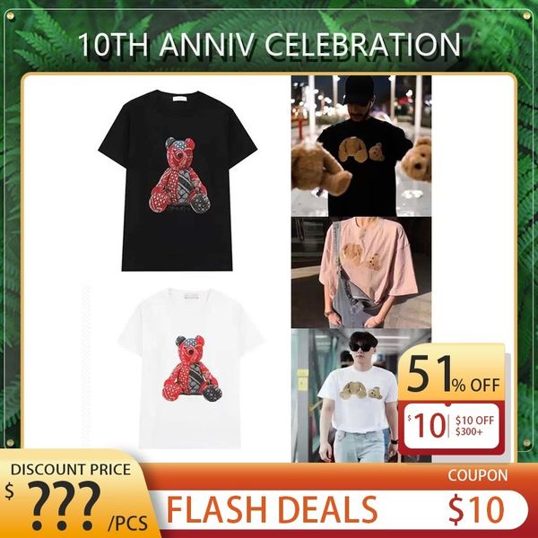 men's t-shirts 2021 summer men's t-shirts designer bear priting fashion simple ppure cotton men t shirt, White;black
men's t-shirts 2021 summer men's t-shirts designer bear priting fashion simple ppure cotton men t shirt, White;black