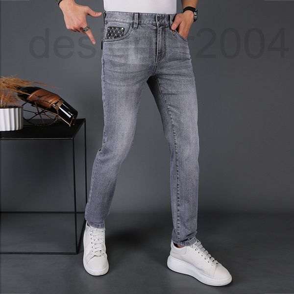 men's jeans designer star grey high-end jeans men's summer thin breathable fashion european wash slim fit small feet light luxury, Blue
men's jeans designer star grey high-end jeans men's summer thin breathable fashion european wash slim fit small feet light luxury, Blue