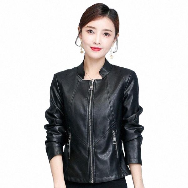 fashion plus size 5xl black motorcycle leather jacket women short coat 2021 autumn coats female outwear women's & faux e2td#
fashion plus size 5xl black motorcycle leather jacket women short coat 2021 autumn coats female outwear women's & faux e2td#