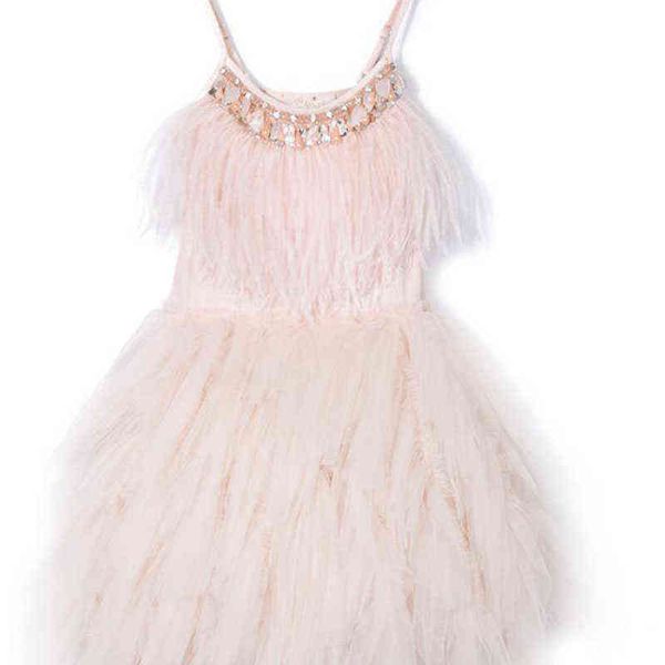 party dress for girl feather sleeveless beading evening dress elelgant children bithday tutu dress baby girls kids vestidos 2021 y220819, Red;yellow
party dress for girl feather sleeveless beading evening dress elelgant children bithday tutu dress baby girls kids vestidos 2021 y220819, Red;yellow