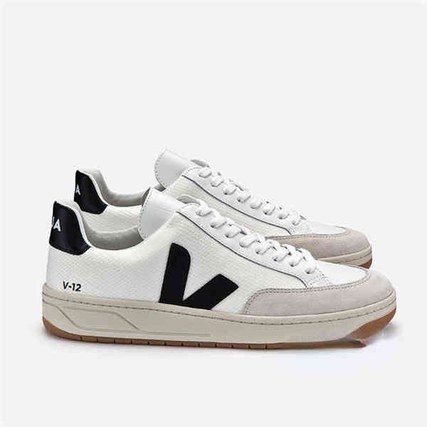 french veja 2022 star same leather white shoes v12 couple shoes casual flat soled shoes, Black
french veja 2022 star same leather white shoes v12 couple shoes casual flat soled shoes, Black