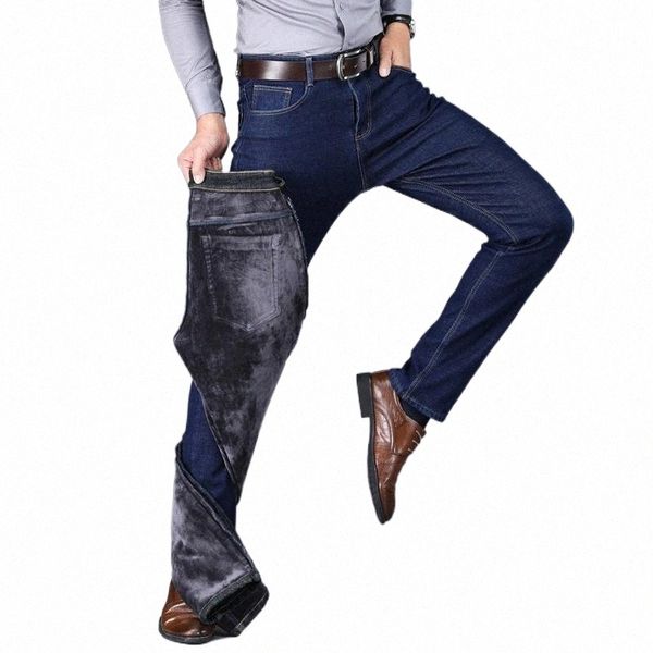 men's jeans winter warm slim fit thicken denim trouser fleece stretch brand pants 2022 outwear trousers m91d#, Blue
men's jeans winter warm slim fit thicken denim trouser fleece stretch brand pants 2022 outwear trousers m91d#, Blue