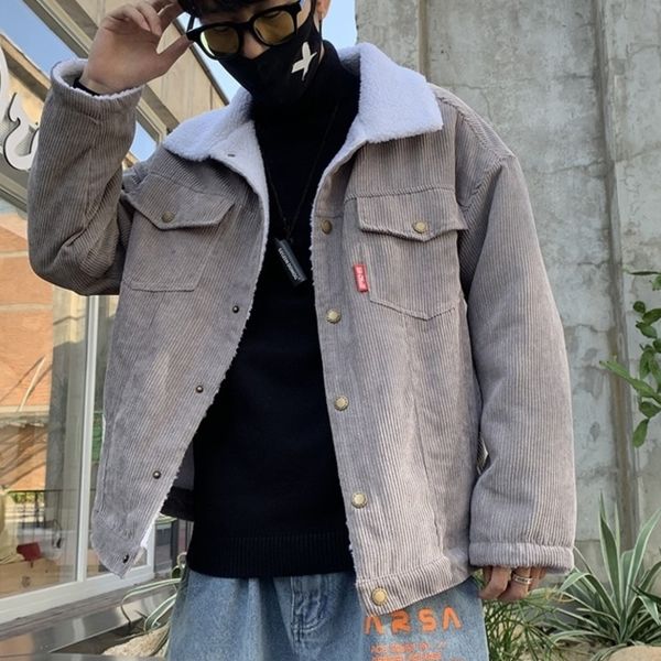 privathinker men winter thicken warm corduroy jackets men's outwear hip hop coat male teen casual autumn jacket, Black;brown
privathinker men winter thicken warm corduroy jackets men's outwear hip hop coat male teen casual autumn jacket, Black;brown