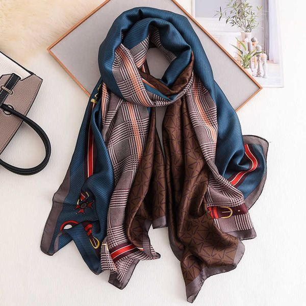 soft natural silk scarf women pashmina shawls and wraps female elegant beach sunscreen stole designer silk foulard echarpe new, Blue;gray
soft natural silk scarf women pashmina shawls and wraps female elegant beach sunscreen stole designer silk foulard echarpe new, Blue;gray