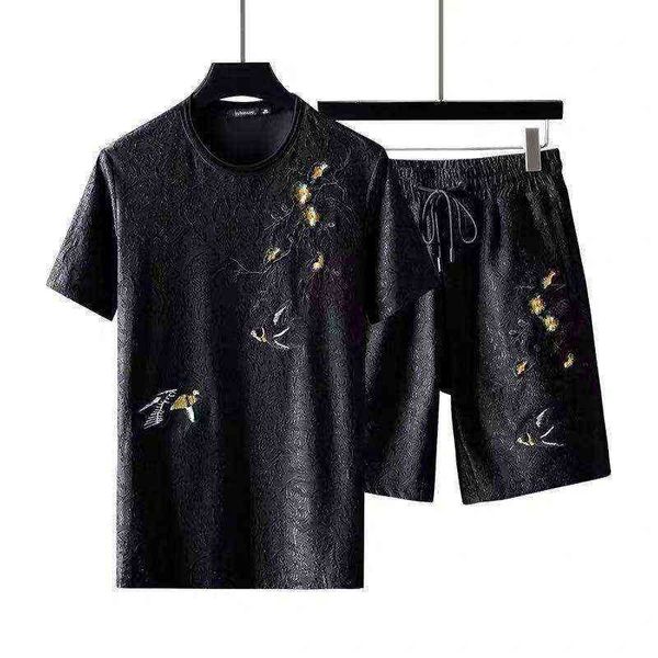 casual sport suits summer high tide male personality plum han edition shorts embroidered cultivate one's morality short sleeve t220819, Gray
casual sport suits summer high tide male personality plum han edition shorts embroidered cultivate one's morality short sleeve t220819, Gray