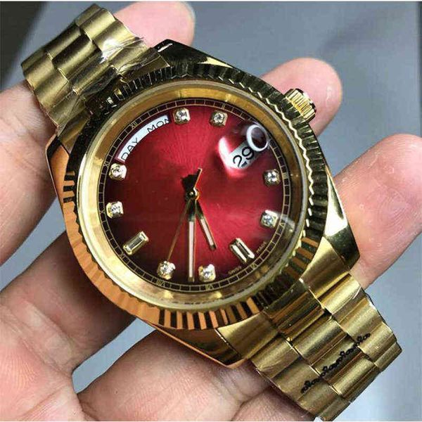 huiya06 mechanical watch rose red mens magnifying glass 41mm stainless steel sapphire mens watches watchs waterproof luminous designer wrist, Slivery;brown
huiya06 mechanical watch rose red mens magnifying glass 41mm stainless steel sapphire mens watches watchs waterproof luminous designer wrist, Slivery;brown