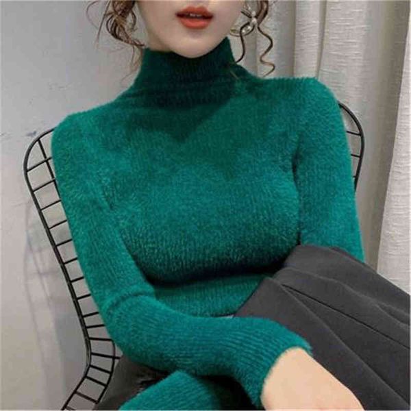 women's sweaters 2022 women's sweater fall winter slim fit sweater long sleeves inner wear korean fashion lady basic zy6326 j2209, White;black
women's sweaters 2022 women's sweater fall winter slim fit sweater long sleeves inner wear korean fashion lady basic zy6326 j2209, White;black