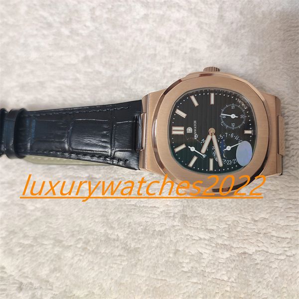 super factory mens watch 40mm 5712 automatic movement mechanical mint stainless steel complete black leather strap sapphire wristwatch, Slivery;brown
super factory mens watch 40mm 5712 automatic movement mechanical mint stainless steel complete black leather strap sapphire wristwatch, Slivery;brown