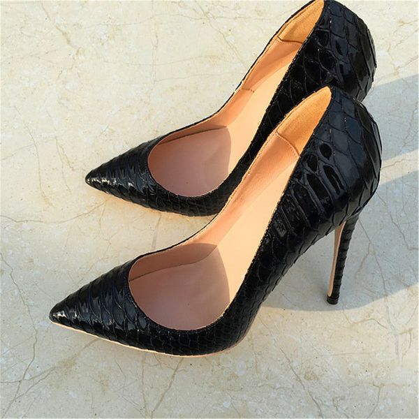 luxury brand red bottom shoe shiny black croc-effect women evening party high heels red sole slip on pointed toe fashion pumps ladies design
luxury brand red bottom shoe shiny black croc-effect women evening party high heels red sole slip on pointed toe fashion pumps ladies design