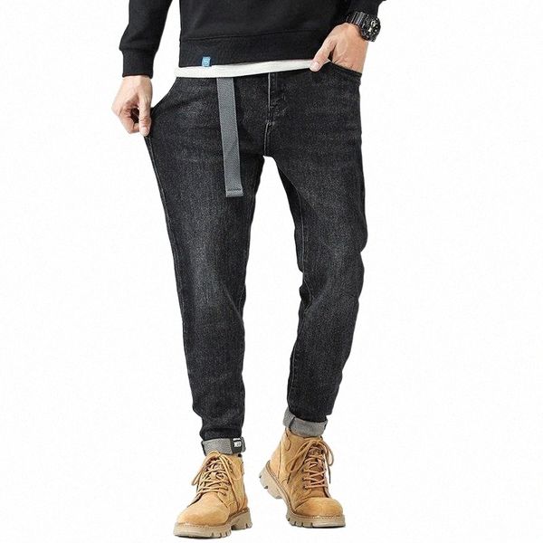 men's jeans s slim elastic pantalon homme business casual jean trousers autumn winter straight denim pants c3zi#, Blue
men's jeans s slim elastic pantalon homme business casual jean trousers autumn winter straight denim pants c3zi#, Blue