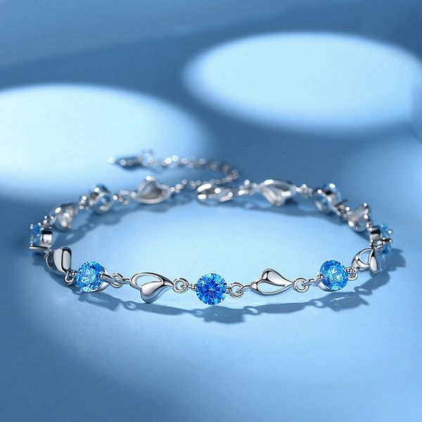 new austrian crystal love bracelet 925 sterling designer women s925 exquisite chain bracelets jewelry gifts for female, Golden;silver
new austrian crystal love bracelet 925 sterling designer women s925 exquisite chain bracelets jewelry gifts for female, Golden;silver