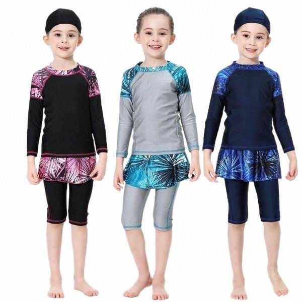 muslim kids girls full cover swimwear islamic long sleeve arab modest swimsuits swim clothes beachwear children suit 3pcs set d2gr#, Red
muslim kids girls full cover swimwear islamic long sleeve arab modest swimsuits swim clothes beachwear children suit 3pcs set d2gr#, Red
