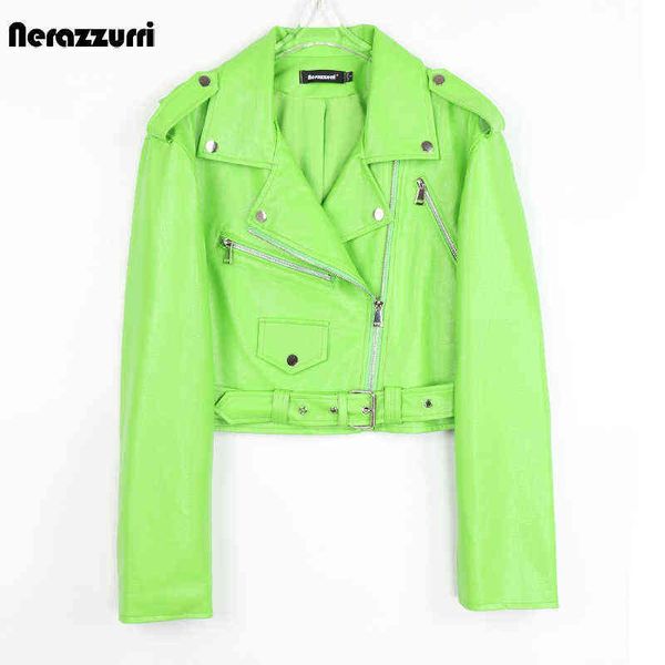 nerazzurri spring autumn short green pink stylish faux leather biker jacket women zipper long sleeve fashion 2022 5xl 6xl 7xl t220810, Black
nerazzurri spring autumn short green pink stylish faux leather biker jacket women zipper long sleeve fashion 2022 5xl 6xl 7xl t220810, Black
