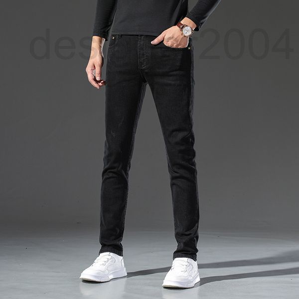 men's jeans designer autumn and winter new trend light luxury jeans high-end men's versatile business slim pants black byyo, Blue
men's jeans designer autumn and winter new trend light luxury jeans high-end men's versatile business slim pants black byyo, Blue