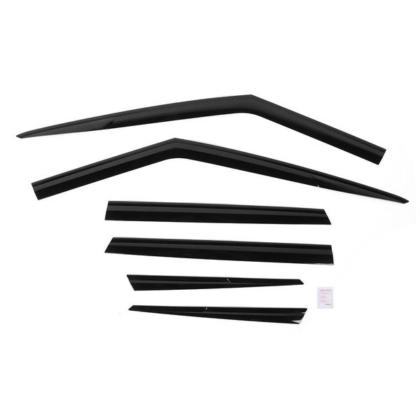 6pcs black window visor vent sun rain shade deflector fits for land rover evoque 2011-on
6pcs black window visor vent sun rain shade deflector fits for land rover evoque 2011-on