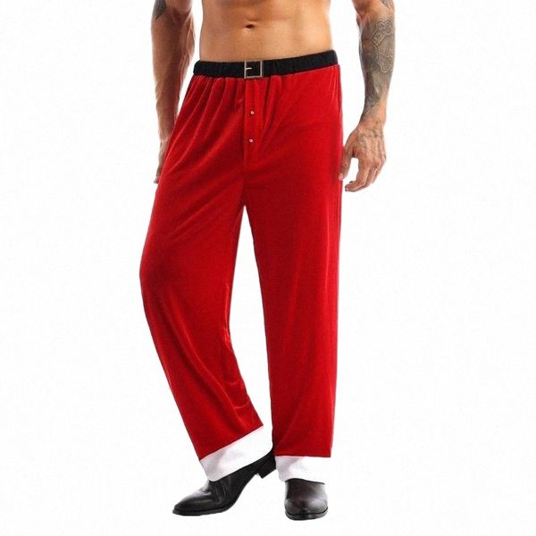 theme costume men christmas santa claus red velvet long pants holiday fancy cosplay party loose trousers loungewear male xmas clothes p1qr#, Black;red
theme costume men christmas santa claus red velvet long pants holiday fancy cosplay party loose trousers loungewear male xmas clothes p1qr#, Black;red