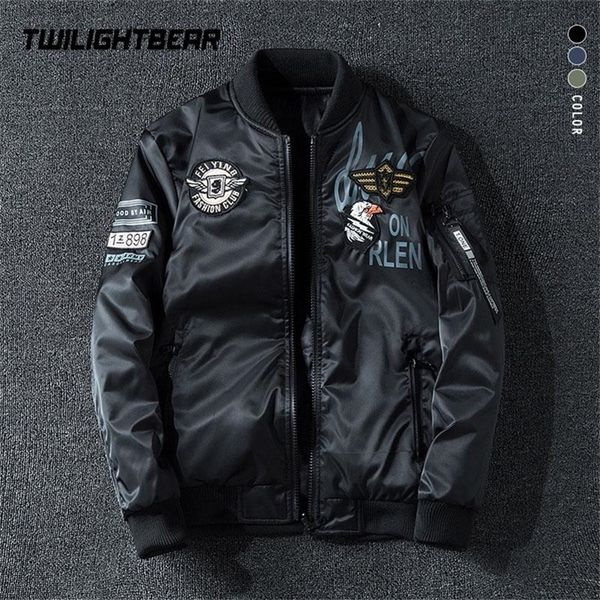 mens bomber jacket coat male both sides wear embroidery oversized 7xl casual pilot jacket streetwear men brand clothing ayb3 220818, Black;brown
mens bomber jacket coat male both sides wear embroidery oversized 7xl casual pilot jacket streetwear men brand clothing ayb3 220818, Black;brown