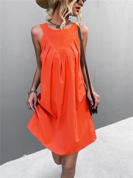 women sleeveless loose tank mini dress summer solid casual pocket o-neck off shoulder a-line beach sundress female, Black;gray
women sleeveless loose tank mini dress summer solid casual pocket o-neck off shoulder a-line beach sundress female, Black;gray