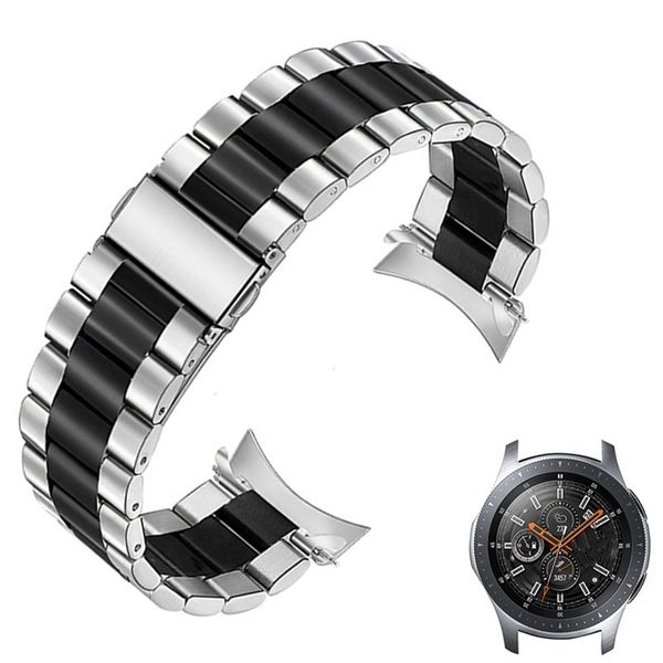 20mm 22mm stainless steel watchband for samsung galaxy s3 watch 42mm 46mm sm-r800 sports band curved end strap wrist bracelet 220819, Black;brown
20mm 22mm stainless steel watchband for samsung galaxy s3 watch 42mm 46mm sm-r800 sports band curved end strap wrist bracelet 220819, Black;brown