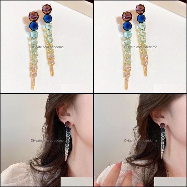 dangle chandelier beautif crystal long earrings 2022 new fashion transparent luxury wedding party jewelry drop delivery 2021 bdedome dhulz, Silver
dangle chandelier beautif crystal long earrings 2022 new fashion transparent luxury wedding party jewelry drop delivery 2021 bdedome dhulz, Silver