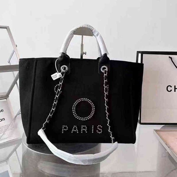 fashion women's luxury evening bags brand ch handbags pearl tote canvas beach bag designers female portable shoulder large capacity big, Black;red
fashion women's luxury evening bags brand ch handbags pearl tote canvas beach bag designers female portable shoulder large capacity big, Black;red