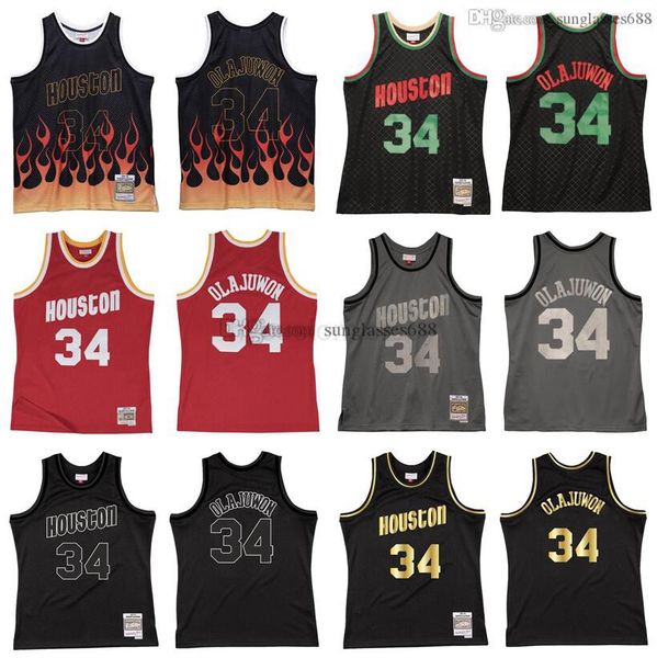 hakeem olajuwon stitched jersey mitchell & ness 1993-94 mesh hardwoods classics retro basketball jerseys men, Black
hakeem olajuwon stitched jersey mitchell & ness 1993-94 mesh hardwoods classics retro basketball jerseys men, Black