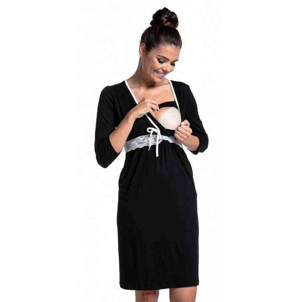 lace stitching breastfeeding dress pregnant elegant women pajamas clothes nursing maternity infant accessories j220813, White
lace stitching breastfeeding dress pregnant elegant women pajamas clothes nursing maternity infant accessories j220813, White