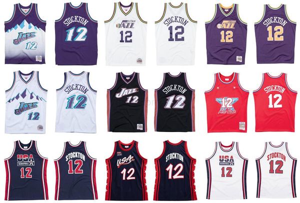 john stockton stitched basketball jersey s-6xl mitchell & ness 1991-92 96-97 97-98 mesh hardwoods classics retro version men women youth jer, Black
john stockton stitched basketball jersey s-6xl mitchell & ness 1991-92 96-97 97-98 mesh hardwoods classics retro version men women youth jer, Black