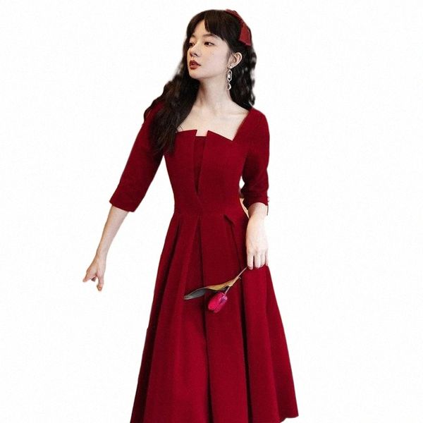strapless lady mid-length satin evening dresses elegant bride wedding party a-line dress slim half sleeve velour skirt gown d6ux#, Red
strapless lady mid-length satin evening dresses elegant bride wedding party a-line dress slim half sleeve velour skirt gown d6ux#, Red