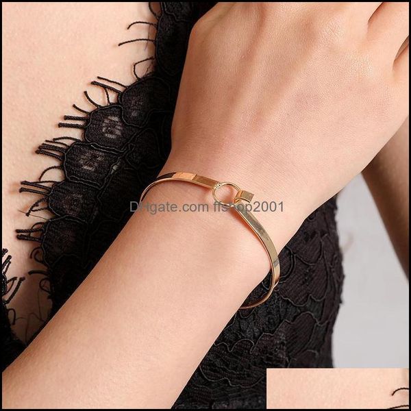 bangle bracelet korean version of the simple jewelry versatile student open drop delivery 2021 bracelets ffshop2001 dhujw, Black
bangle bracelet korean version of the simple jewelry versatile student open drop delivery 2021 bracelets ffshop2001 dhujw, Black