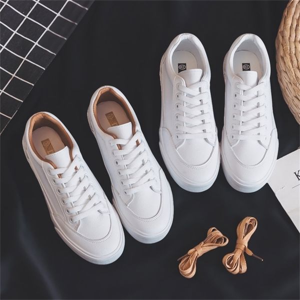 women sneakers leather shoes spring trend casual flats female fashion comfort white vulcanized platform 220818, Black;white
women sneakers leather shoes spring trend casual flats female fashion comfort white vulcanized platform 220818, Black;white