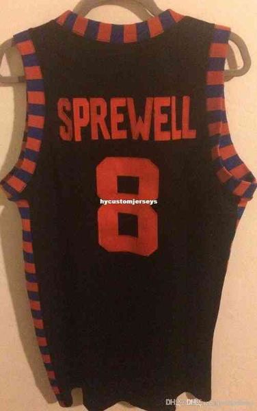 wholesale latrell sprewell #8 nk rewind sewn jersey men spree t-shirt vest stitched basketball jerseys ncaa, Black
wholesale latrell sprewell #8 nk rewind sewn jersey men spree t-shirt vest stitched basketball jerseys ncaa, Black