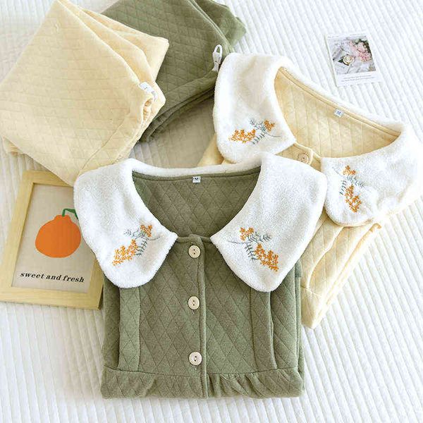 fdfklak pure cotton 2 piece set maternity pajamas nursing pajamas for women belly adjustable autumn winter nightwear suit j220813, White
fdfklak pure cotton 2 piece set maternity pajamas nursing pajamas for women belly adjustable autumn winter nightwear suit j220813, White