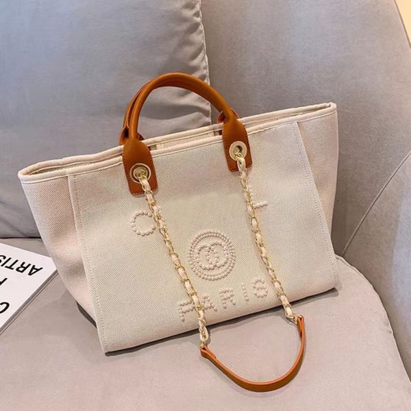 fashion women's luxury evening bags brand ch handbags pearl tote canvas beach bag designers female portable shoulder large capacity big, Black;red
fashion women's luxury evening bags brand ch handbags pearl tote canvas beach bag designers female portable shoulder large capacity big, Black;red