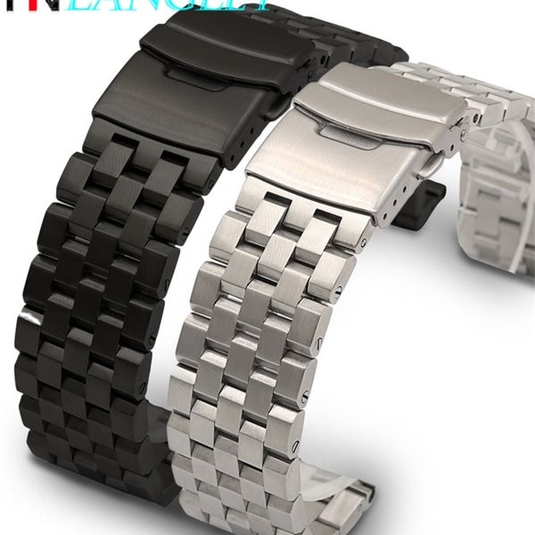 langley watch band premium solid stainless steel watch bracelet straps wristband 18mm 20mm 22mm 24mm 26mm 220819, Black;brown
langley watch band premium solid stainless steel watch bracelet straps wristband 18mm 20mm 22mm 24mm 26mm 220819, Black;brown