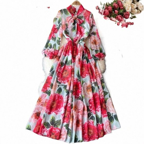 casual dresses summer holiday style elegant big swing long maxi chiffon women spring fall bow tie lantern sleeve lily printting dress q2k5#, Black;gray
casual dresses summer holiday style elegant big swing long maxi chiffon women spring fall bow tie lantern sleeve lily printting dress q2k5#, Black;gray