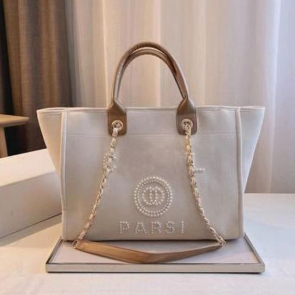 fashion luxury women's handbags pearl evening bags brand ch canvas beach bag designers female large capacity shopping totes handbag big
fashion luxury women's handbags pearl evening bags brand ch canvas beach bag designers female large capacity shopping totes handbag big