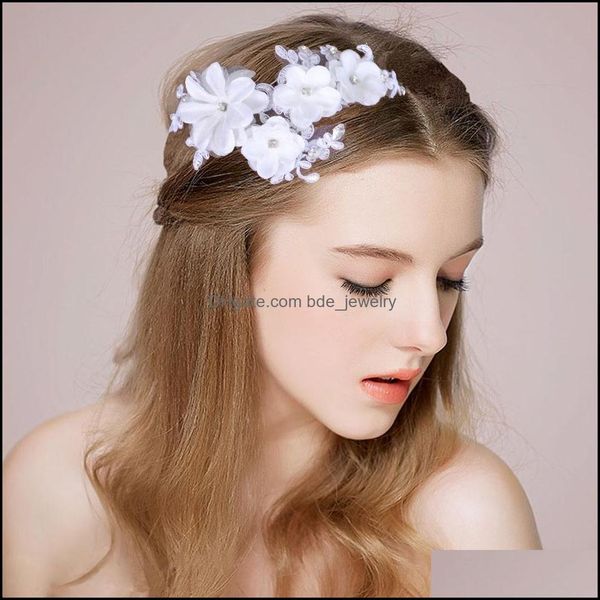 wedding hair jewelry white lace flower headpiece frontlet pearl bride hairwear bridal drop delivery 2021 bdejewelry dhcm5, Slivery;golden
wedding hair jewelry white lace flower headpiece frontlet pearl bride hairwear bridal drop delivery 2021 bdejewelry dhcm5, Slivery;golden
