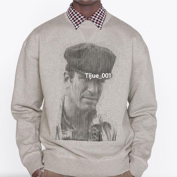 22fw new classic casual character sketch sweatshirt early autumn winter limited man women crewneck pullover popular street high end designer, Black
22fw new classic casual character sketch sweatshirt early autumn winter limited man women crewneck pullover popular street high end designer, Black