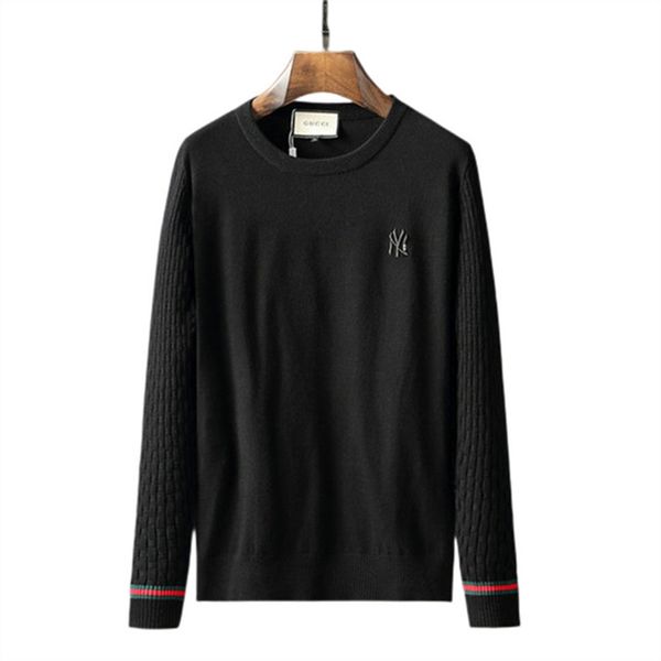 2022 men's designer sweater fall/winter casual long sleeve henry fashion embroidered letter pattern men's clothing asian size -xx, White;black
2022 men's designer sweater fall/winter casual long sleeve henry fashion embroidered letter pattern men's clothing asian size -xx, White;black