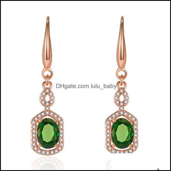 charm red and green gemstone earrings 18k rose gold plated micro-set zircon crystal sier jewelry drop delivery 2021 lulubaby dhznl, Golden
charm red and green gemstone earrings 18k rose gold plated micro-set zircon crystal sier jewelry drop delivery 2021 lulubaby dhznl, Golden