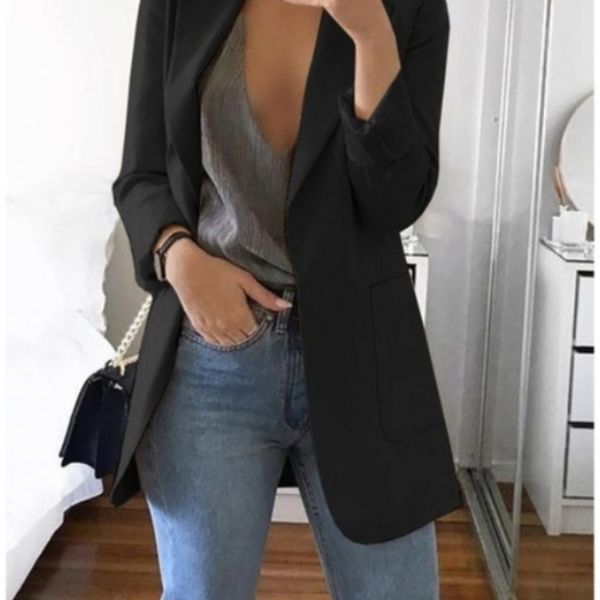 blazer women springautumn fashion leisure suit lapel slim cardigan temperament suit coat women blazers coats jacket women 220819, Black;brown
blazer women springautumn fashion leisure suit lapel slim cardigan temperament suit coat women blazers coats jacket women 220819, Black;brown
