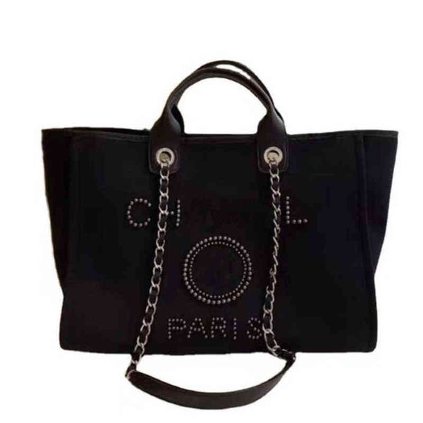 women's luxury classic evening bags brand ch handbags pearl tote canvas beach bag designers female portable shoulder large capacity big, Black;red
women's luxury classic evening bags brand ch handbags pearl tote canvas beach bag designers female portable shoulder large capacity big, Black;red