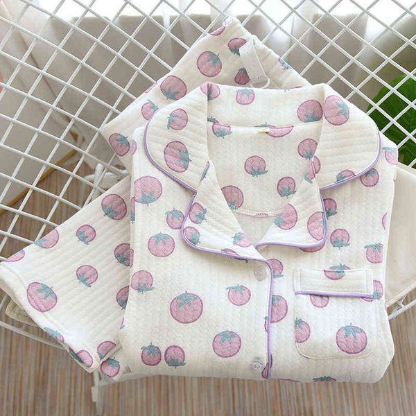 fdfklak fruit print air cotton nursing nightwear pregnancy pajamas spring new long sleeve pajamas breastfeeding nightwear j220813, White
fdfklak fruit print air cotton nursing nightwear pregnancy pajamas spring new long sleeve pajamas breastfeeding nightwear j220813, White