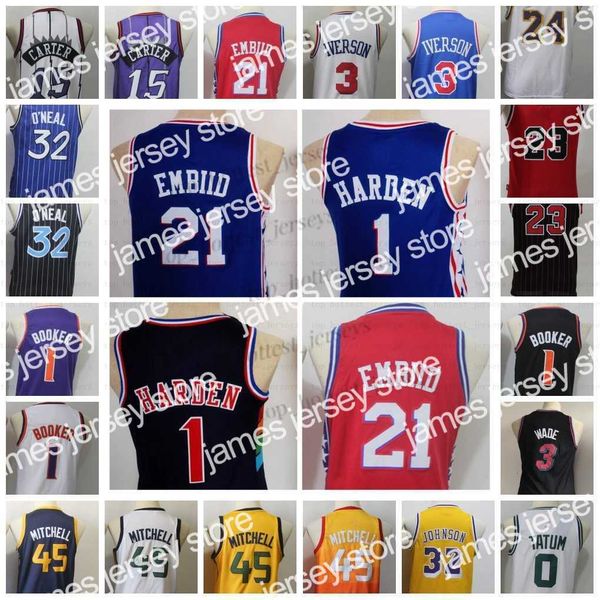 22 youth joel embiid devin 1 booker kids basketball jersey allen iverson shaq 32 mitchell green white dwyane stitched retro jerseys gift, Black;red
22 youth joel embiid devin 1 booker kids basketball jersey allen iverson shaq 32 mitchell green white dwyane stitched retro jerseys gift, Black;red