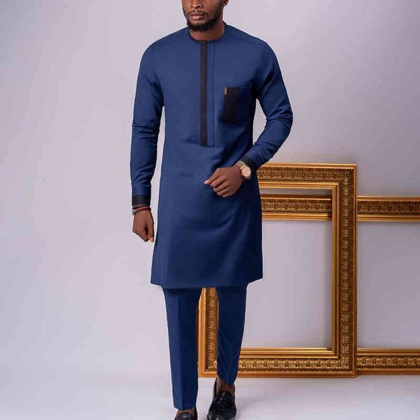 fashion men's tracksuits clothing set crew neck gentleman long shirt and social casual pants two pieces wedding party wear suit lpir l1, Gray
fashion men's tracksuits clothing set crew neck gentleman long shirt and social casual pants two pieces wedding party wear suit lpir l1, Gray
